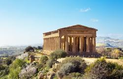 Temple of Concordia Valley of Temples Agrigento Italy