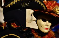 Typical Venetian Masks at Venice Carnival