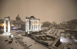 Rome snow