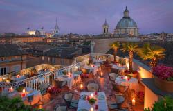 rooftop bars restaurants in Rome