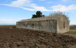 36,000 sqm of land with 120sqm barn and amazing sea views and building rights 1km to the beach. 2