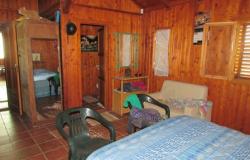 Detached, wooden house with 1 bed, 1500sqm of land 3km to the beach in an isolated location.  11