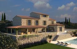 L’Oliveto will be lovingly rebuilt using much of the original stonework to create a luxury 5 bedroom farmhouse complete with large pool, terraces and far reaching views south.