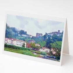 Greeting Card - Village of Pietrabuona, Tuscany