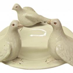 Bonechi Imports Tuscan ND Dolfi Large Bowl with Doves 1
