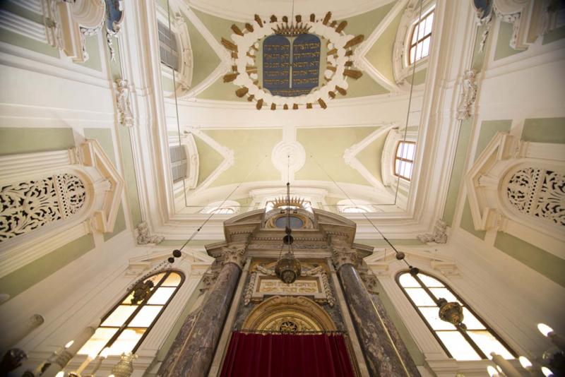 Inside the Synagogue of Siena
