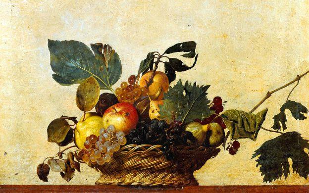 Basket of Fruit, Caravaggio
