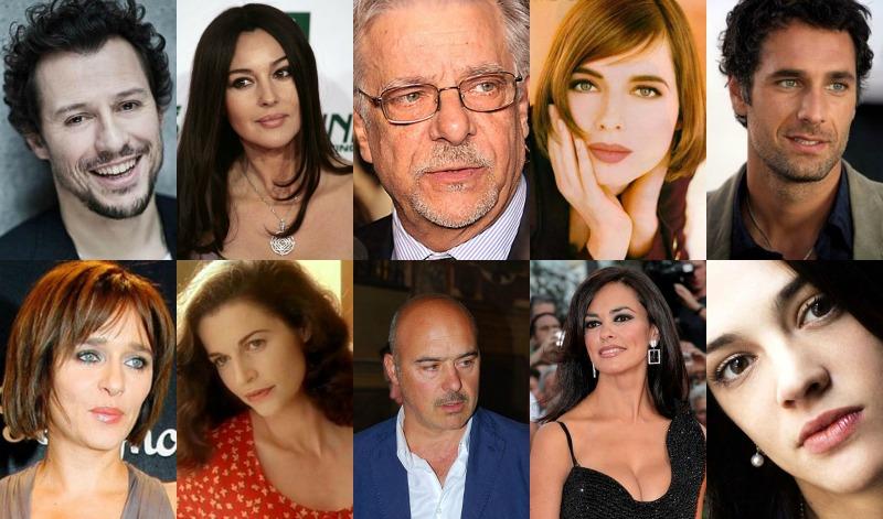 Top Ten Italian Actors and Actresses of the Present