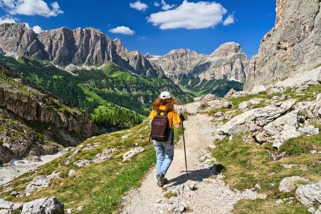Hiking in Italy's Dolomites