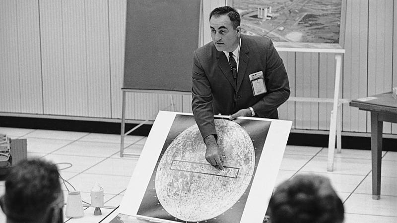 Rocco Petrone, director of the Apollo program at NASA