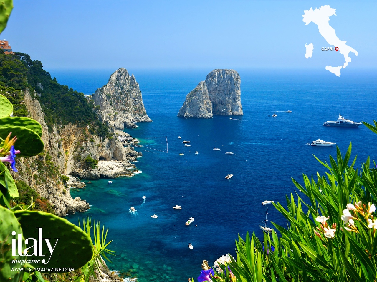 Italy Wallpaper - August 2020 - Capri | ITALY Magazine