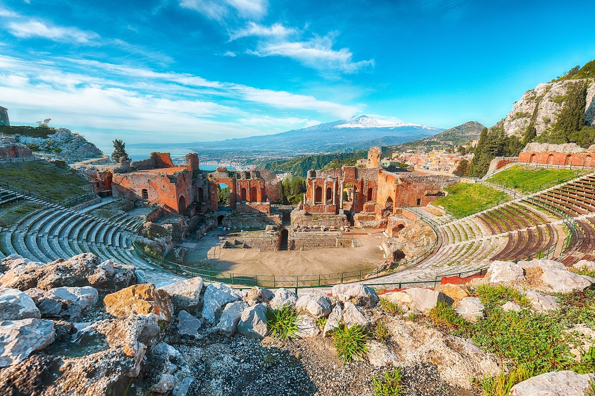 Wonders of Italy Ancient Theater of Taormina ITALY Magazine