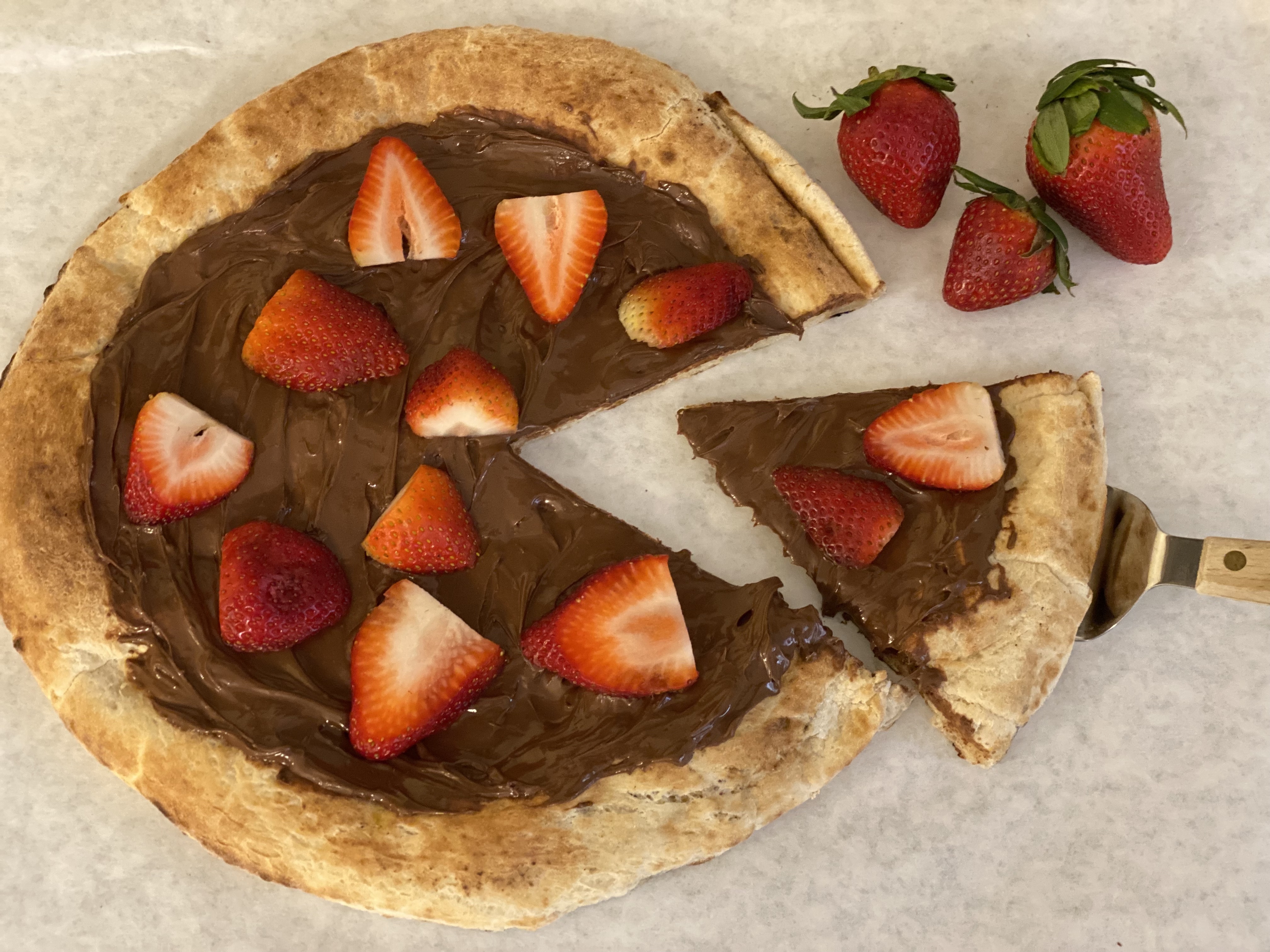 Pizza siciliana with Nutella® - Ferrero Food Service