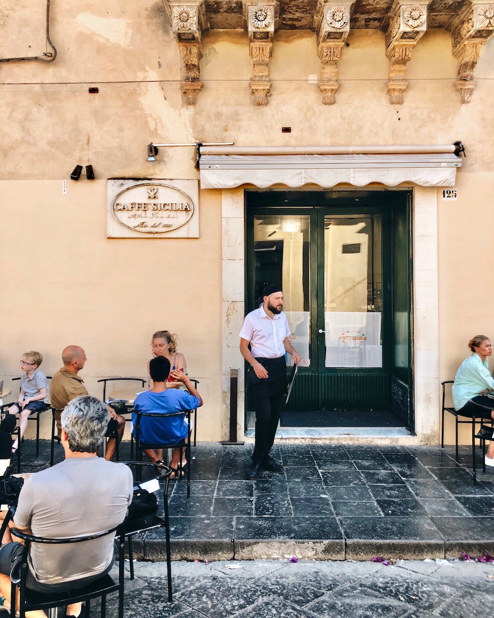 Cafe Sicilia in Noto