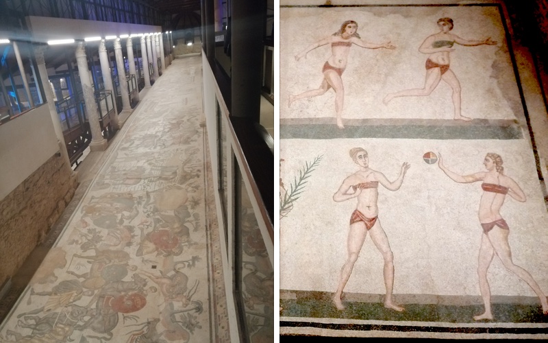 Left: Corridor of the Great Hunt; Right: the 'Bikini Girls' title=