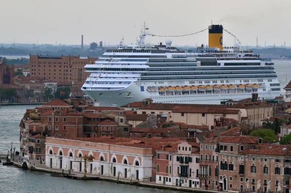 Cruise Ship in Venice