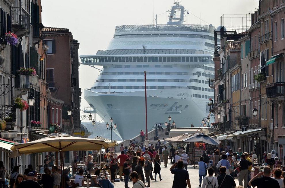 Cruise Ship in Venice