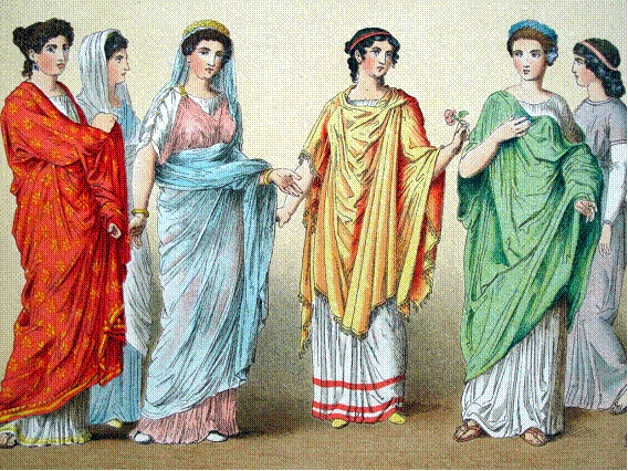 clothes at roman