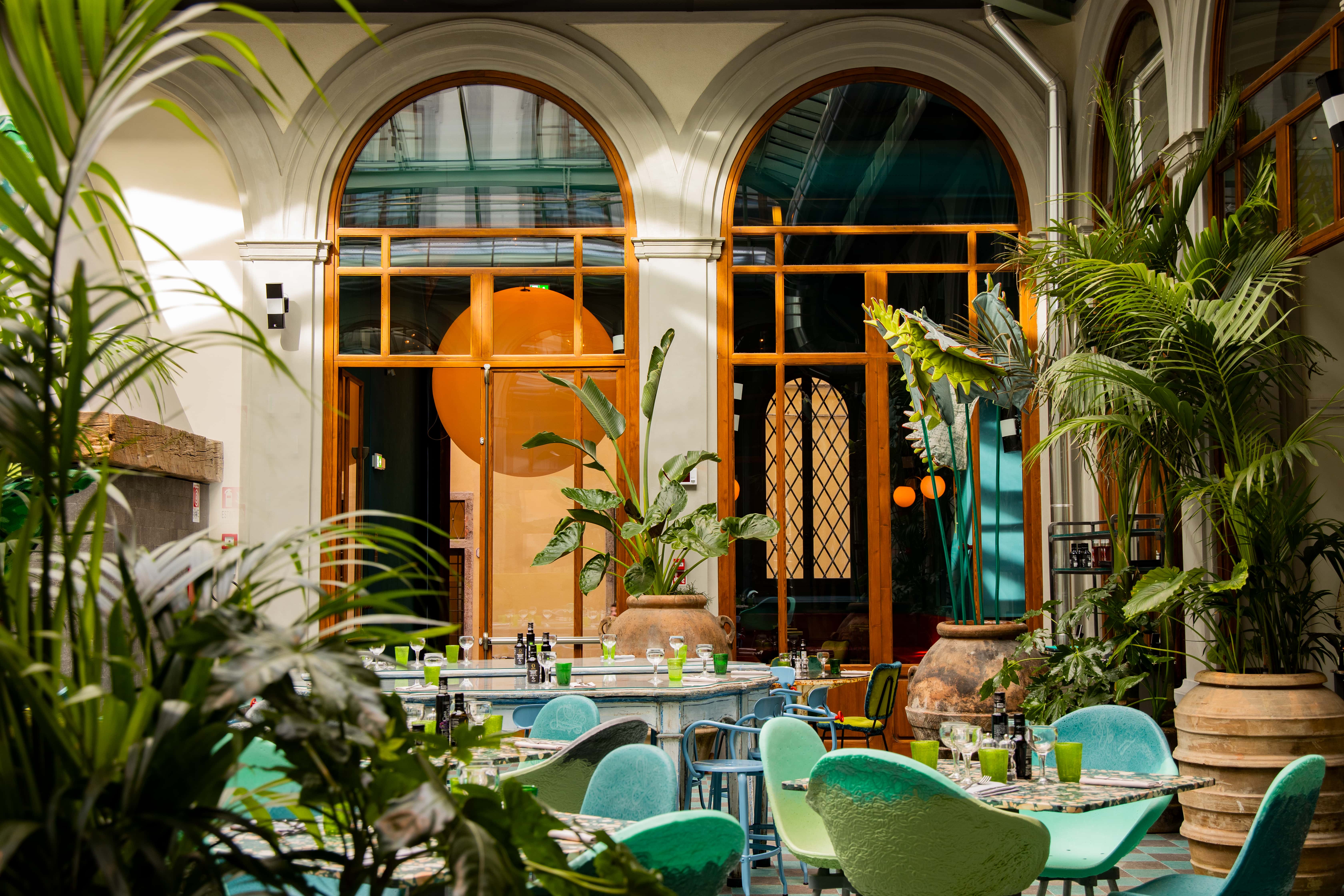 Dining area at 25hours Hotel Florence