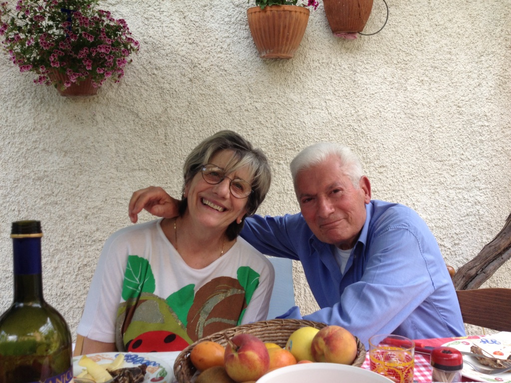 Our late cousin Walter with wife Adriana, Roseto degli Abruzzi