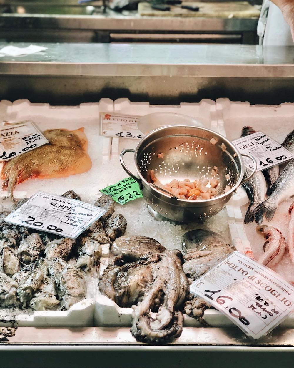 Fresh seafood Fresh seafood