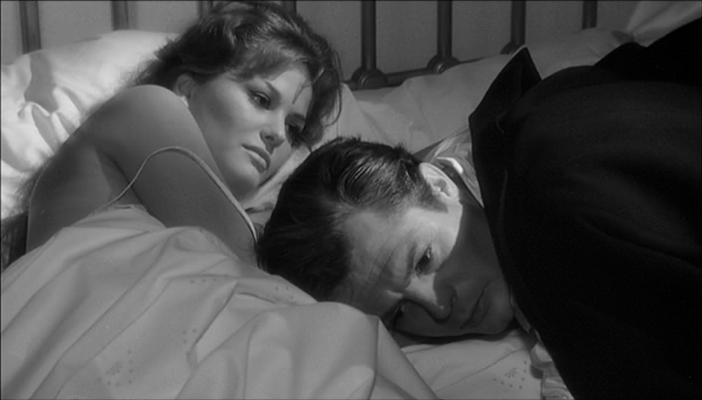 Claudia Cardinale with Mastroianni in Il bell'Antonio