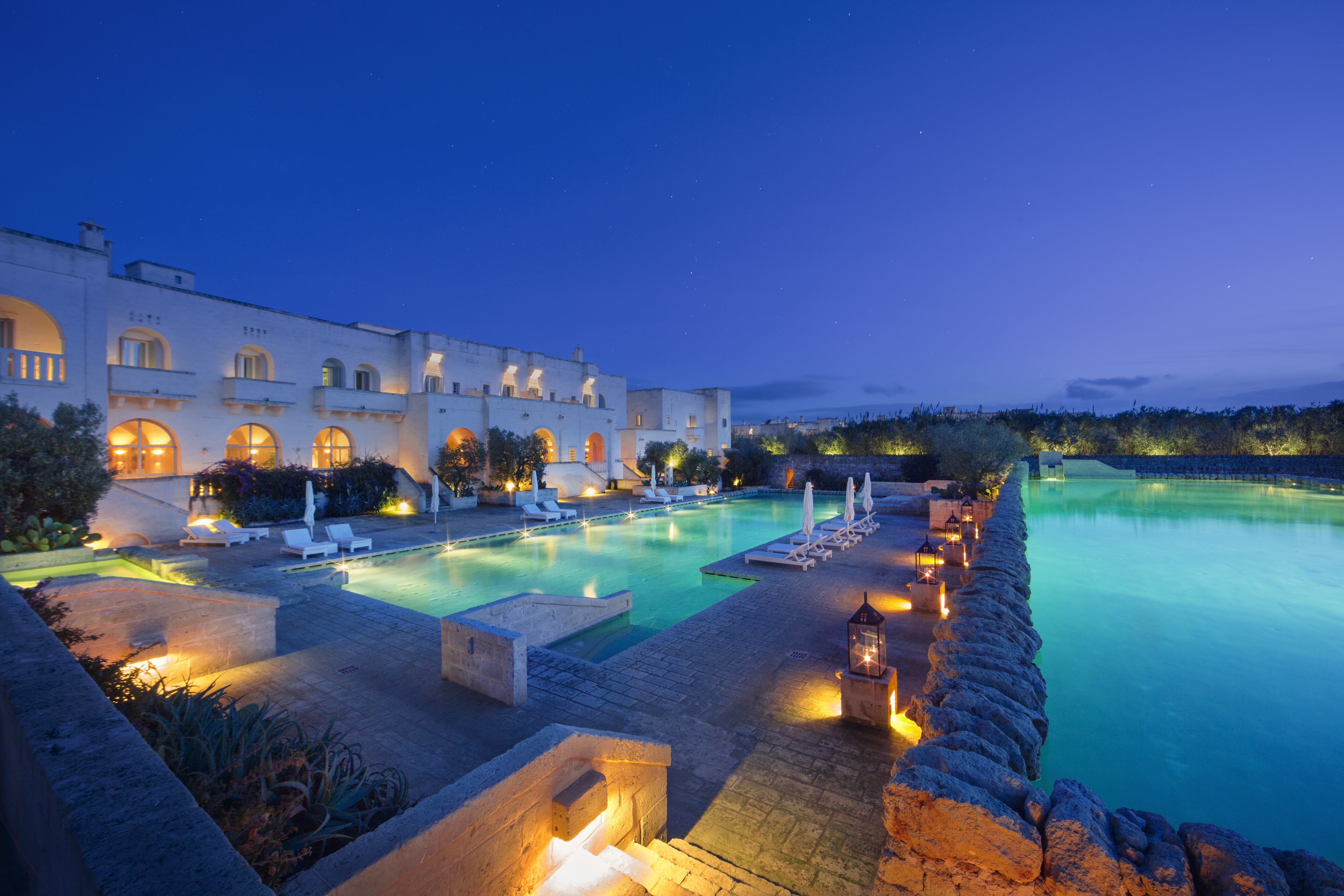 La Corte Pools at Borgo Egnazia
