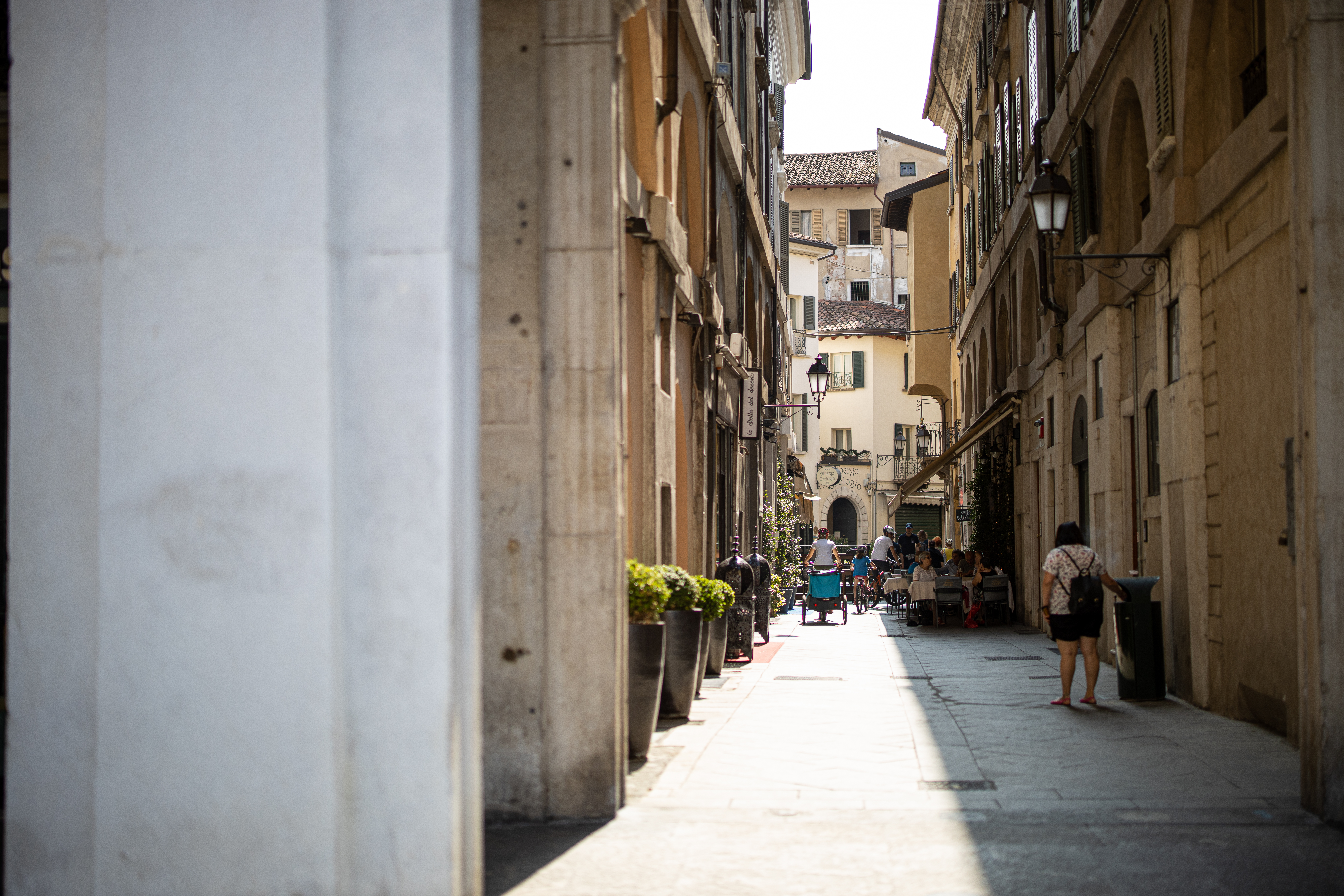 Via Beccaria in Brescia