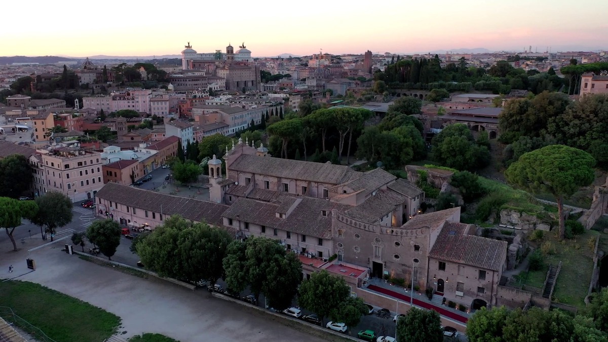 View of Rome Italy