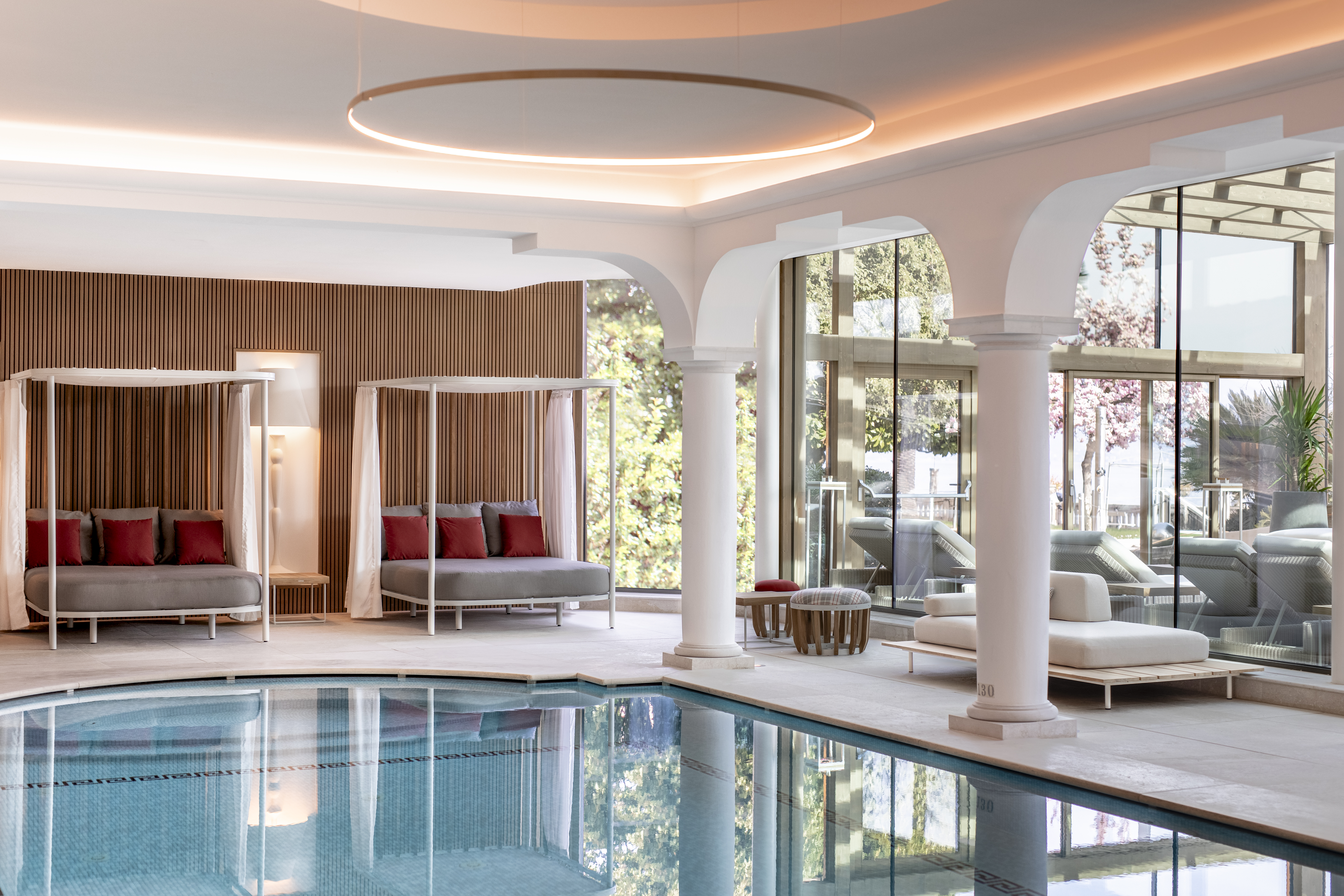 Spa at Grand Hotel Fasano / Photo: Pool at Grand Hotel Fasano / Photo: Leading Hotels of the World