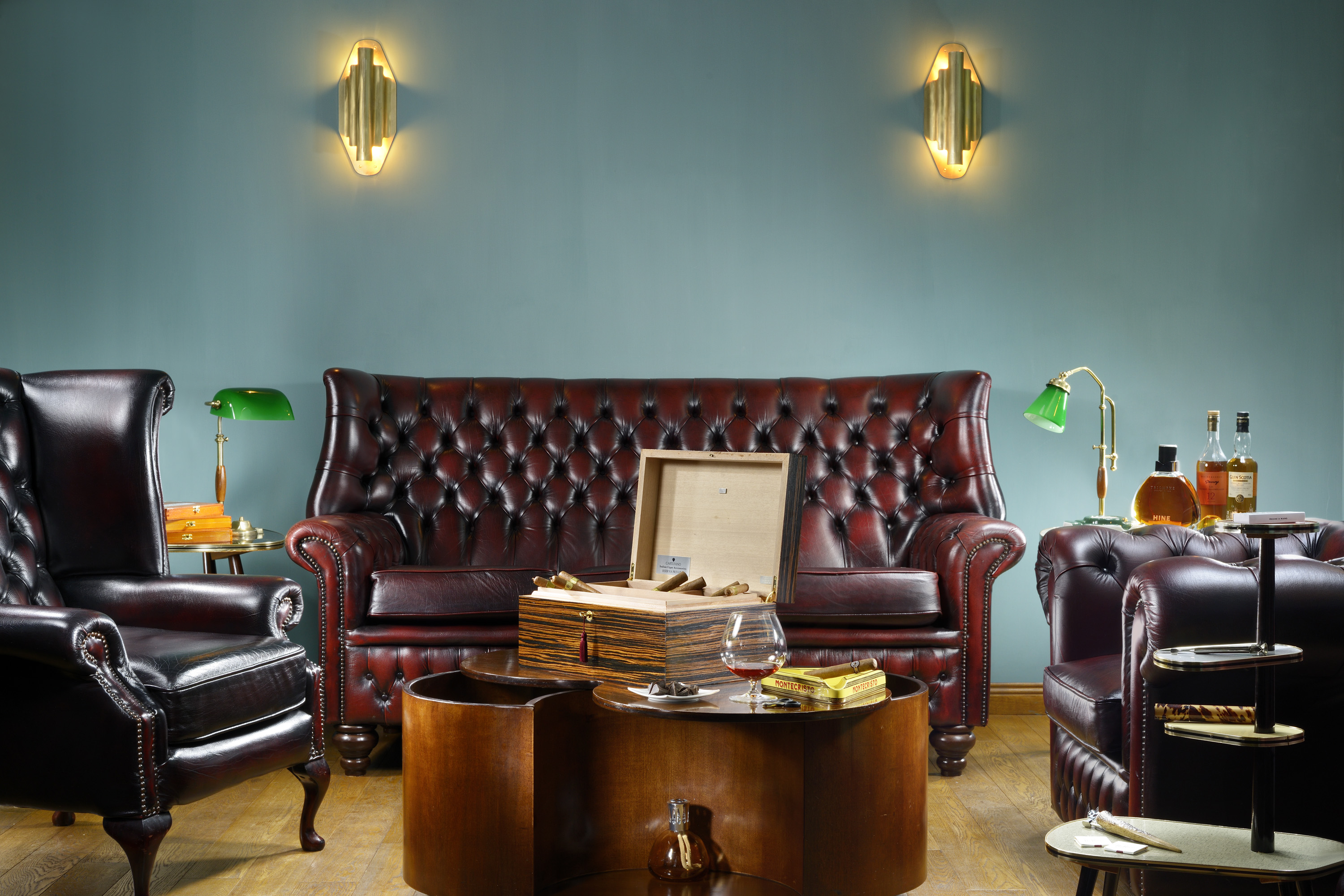 Cigar room at Hotel de' Ricci