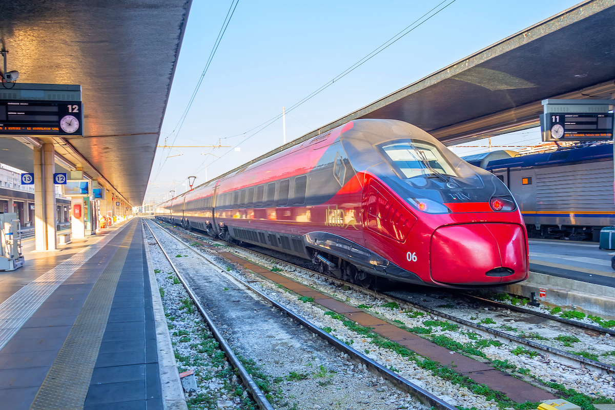 italy travel train