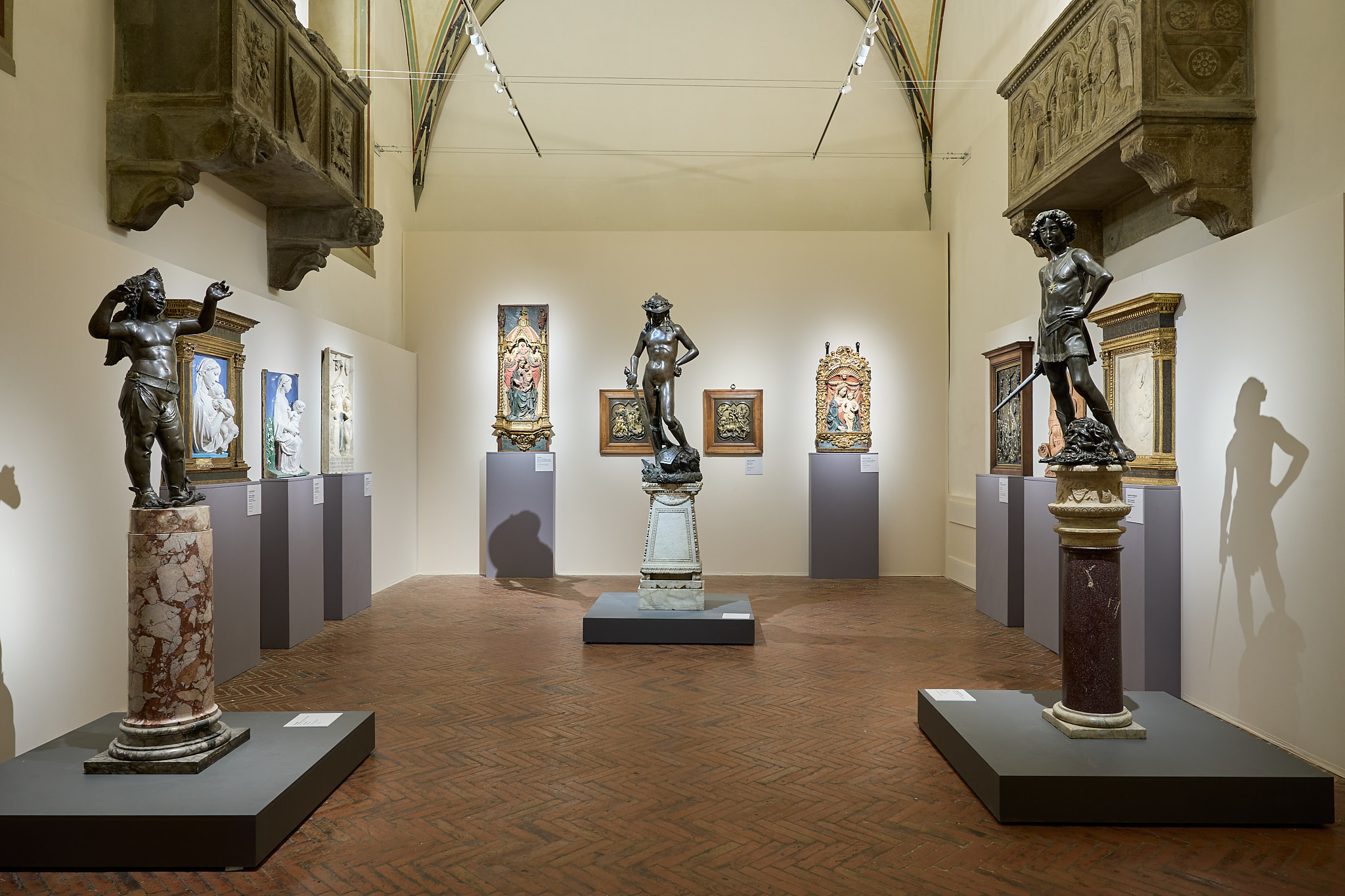Temporarily transferred masterpieces at the Bargello