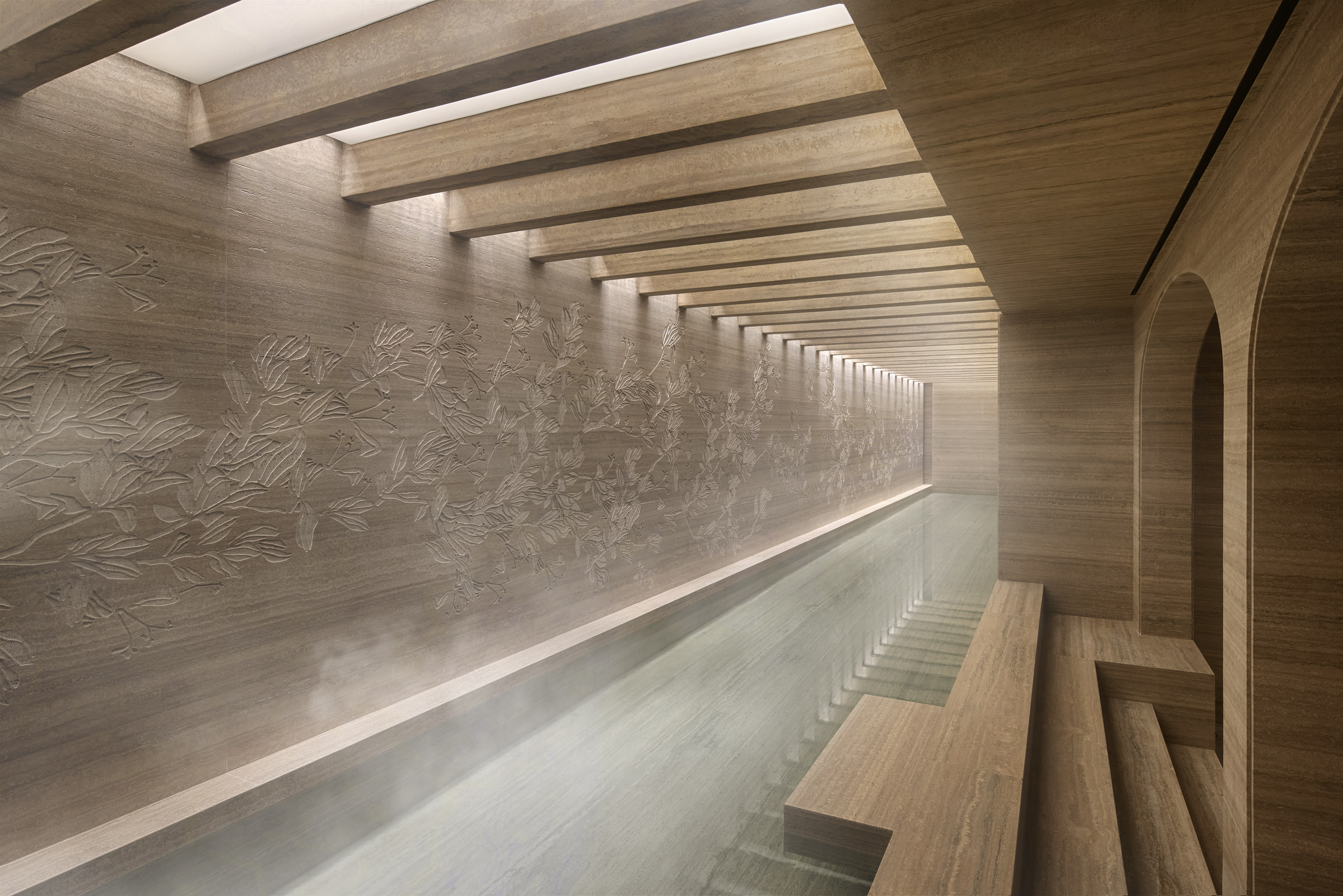 Roman baths at Six Senses