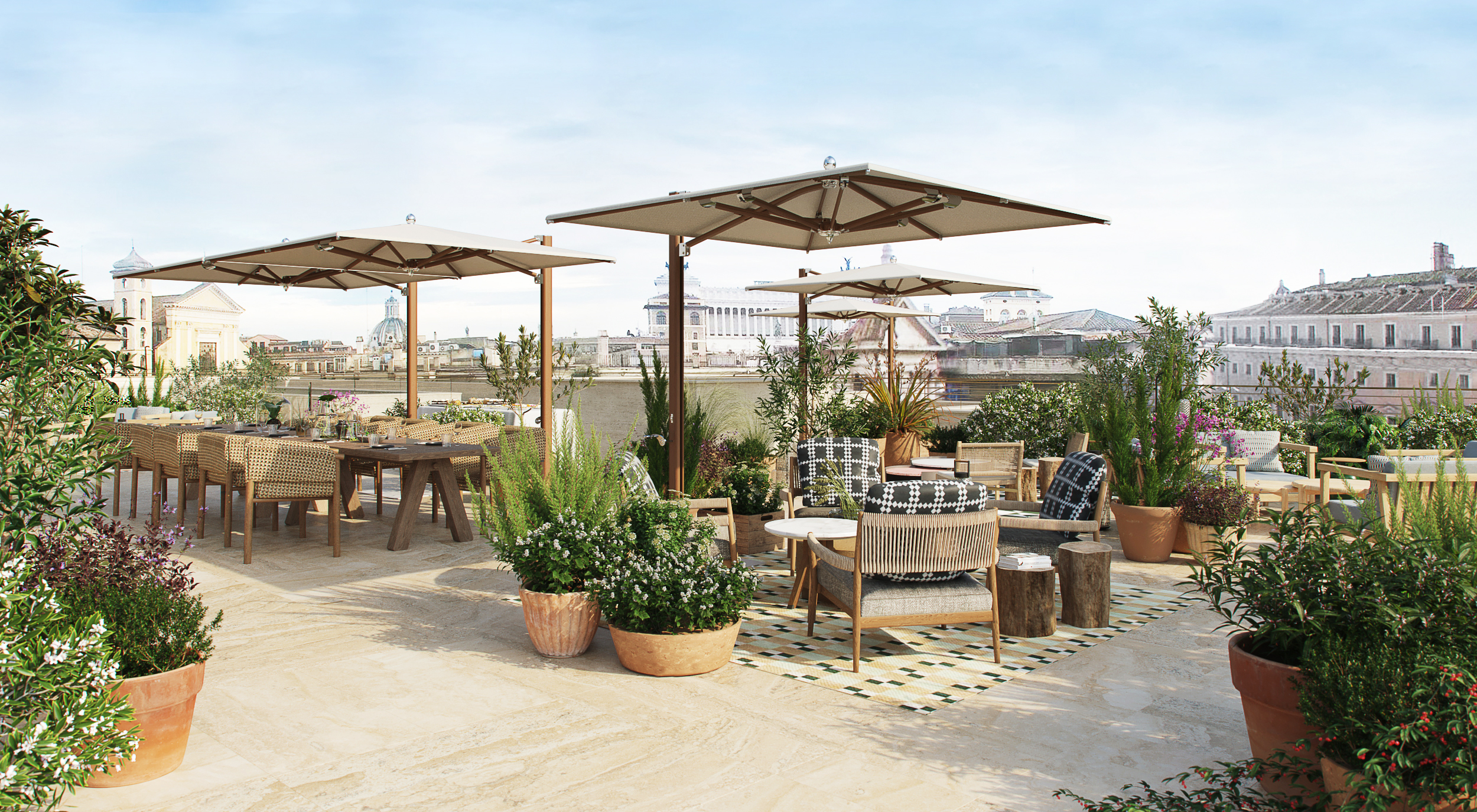 Rooftop at Six Senses