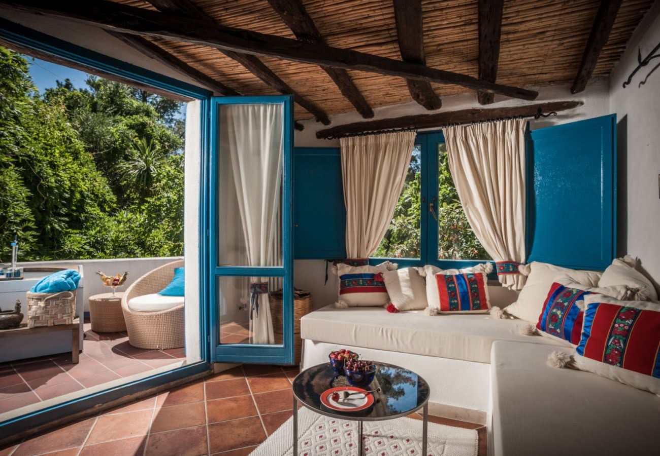 terrace in the Suite dell'arte