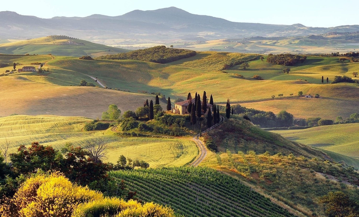 Tuscany view real estate Italy