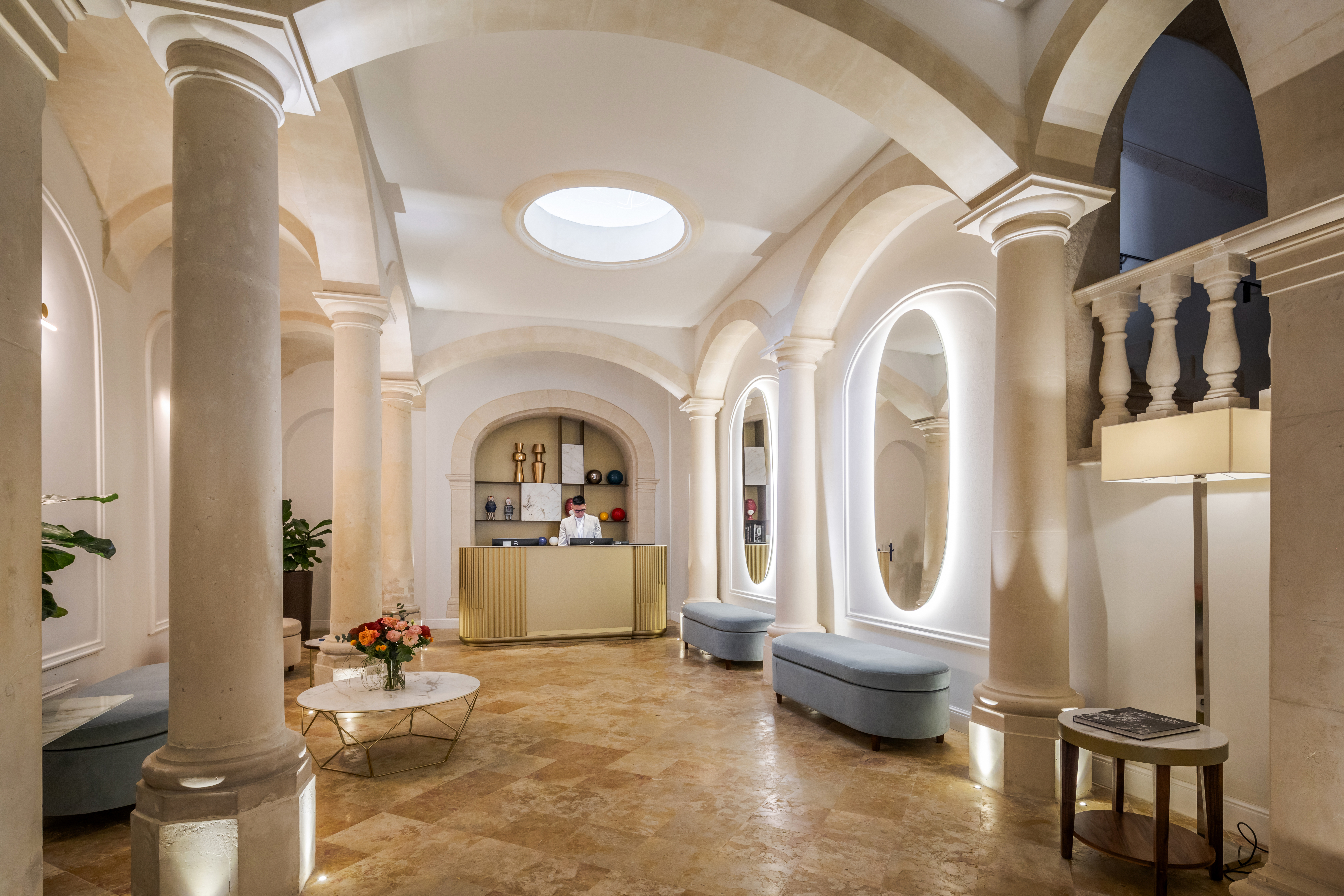 Lobby at Palazzo Artemide