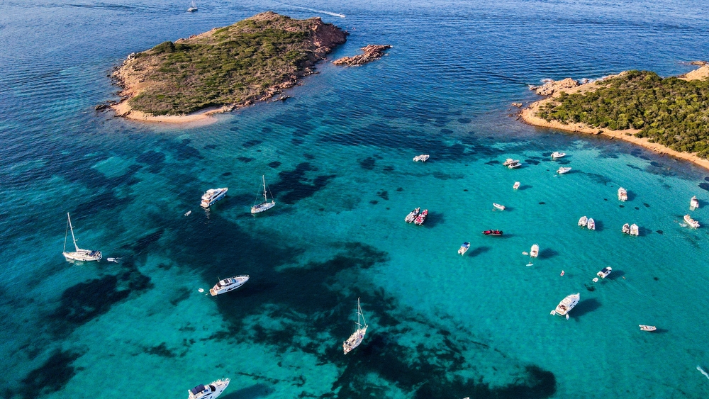 capo coda cavallo aerial view