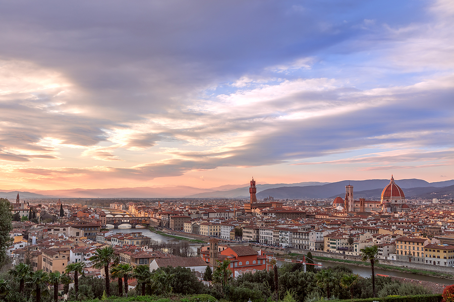 florence italy panorama