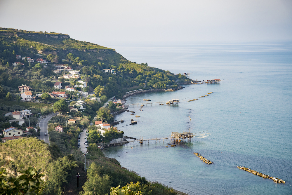 coastline in Abruzzo