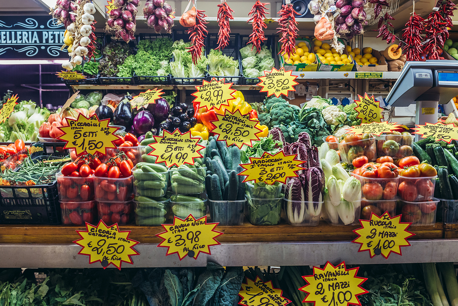 market in italy