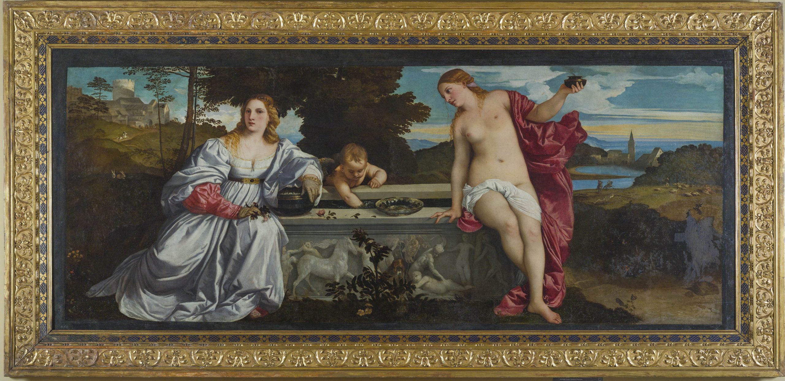 Titian (ca. 1514), Sacred and Profane Love / Photo: Galleria Borghese