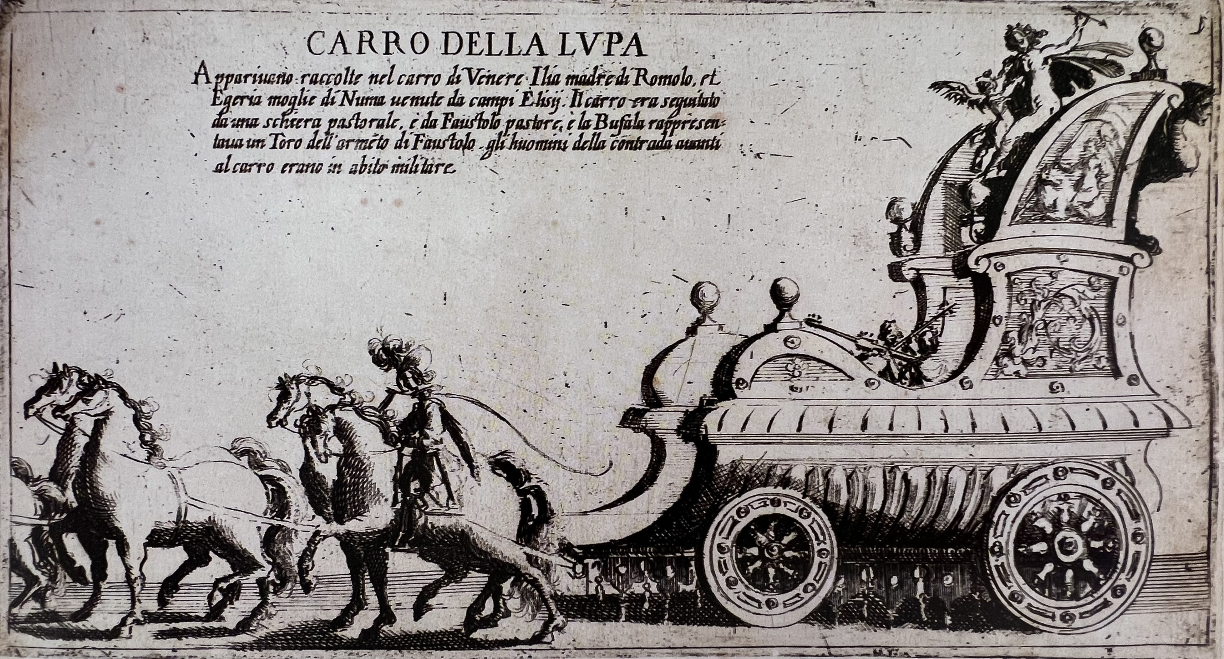 Carro della Lupa at the Palio di Siena