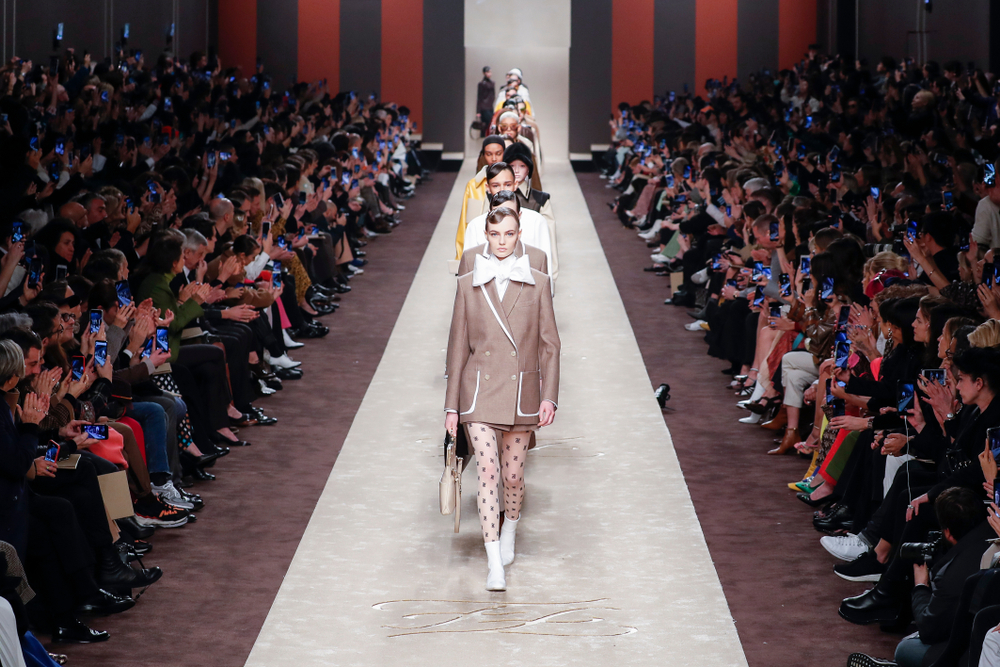 Fendi fashion show in Milan