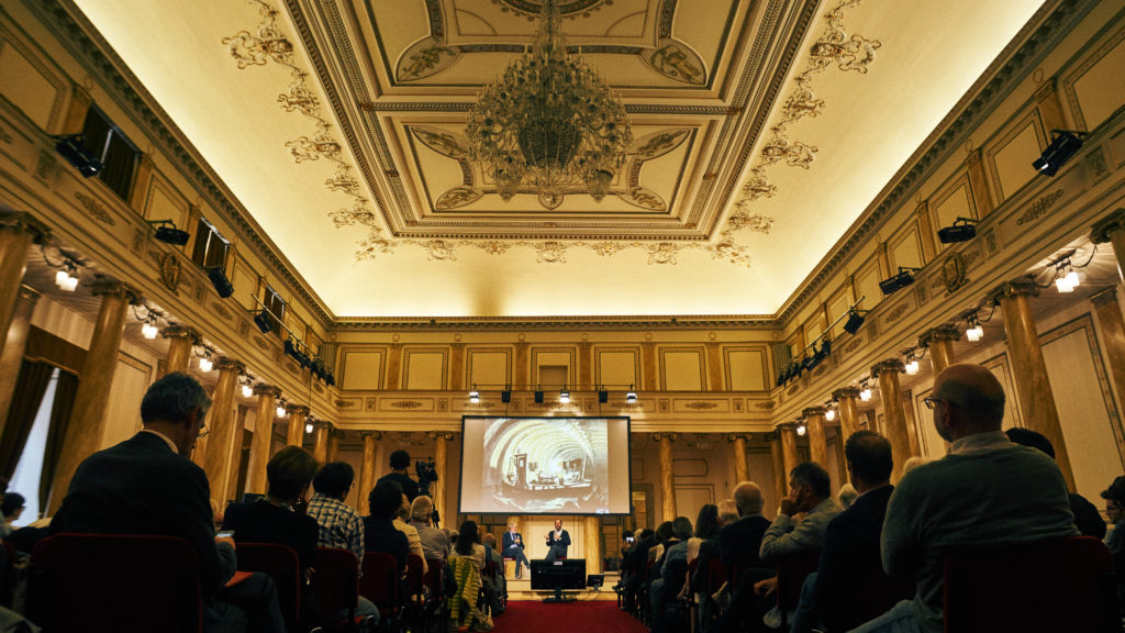 A conference at a past edition of Trieste Next