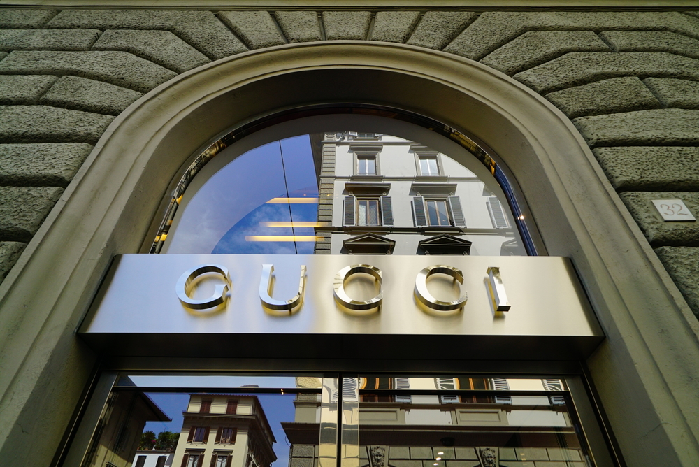 Gucci storefront in Florence