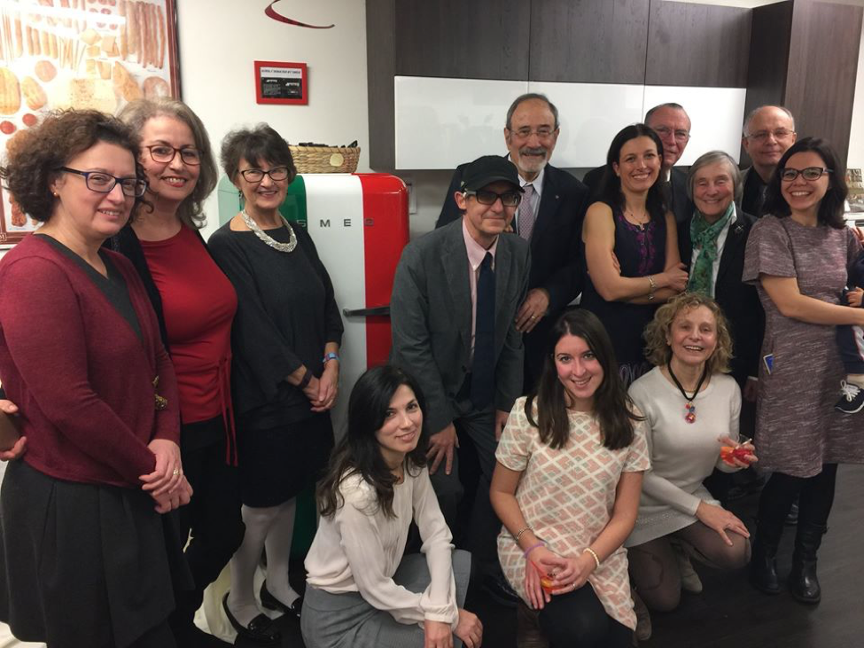 The Italian Cultural Society Group of students
