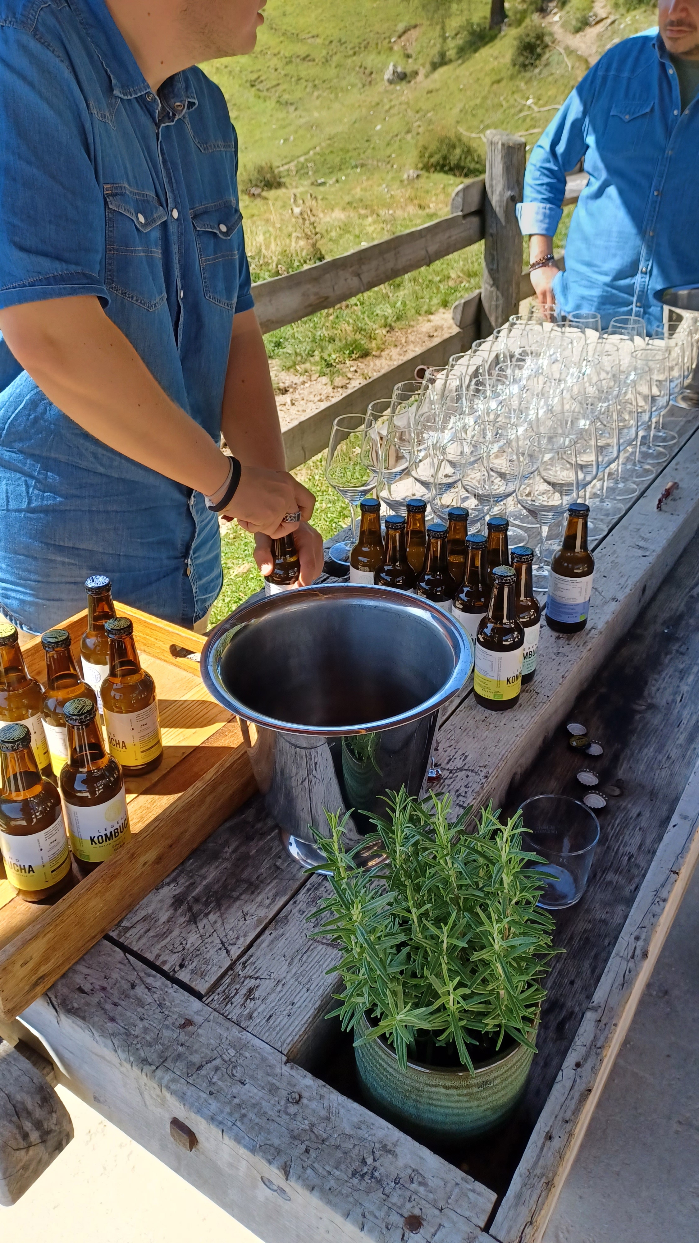 Kombucha spread in Cortina d’Ampezzo / Photo: Alex Sakalis 