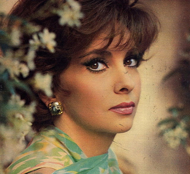 a young Gina Lollobrigida